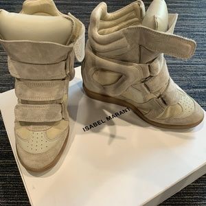Isabel Marant Over Basket - Size 35 Color Beige